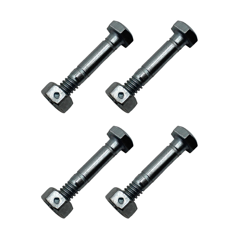 4 Pack Shear Pins Lock Nuts Fits Ariens 532005 53200500 Fits John Deere AM123342