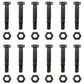 QTY 12: 2" x 5/16" Shear Pin with Nut
 Fits MTD Replaces 0310005P