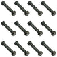 QTY 12: 2" x 5/16" Shear Pin with Nut  Fits Stiga Replaces 1812-9004-01