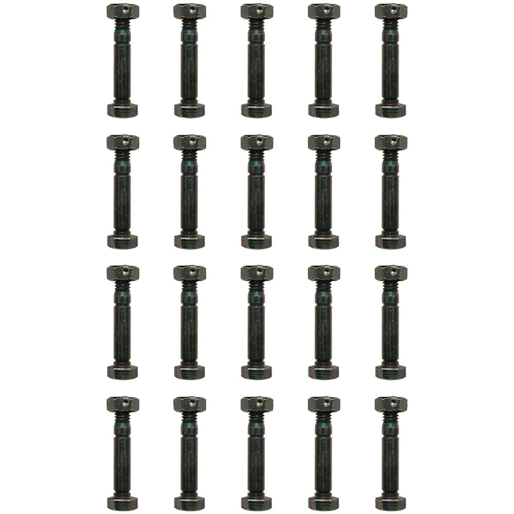 QTY 20: 2" x 5/16" Shear Pin with Nut
 Fits Stiga Replaces 1812-9004-01