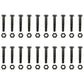 (Pack of 20) Shear Pin Bolt & Nut for Ariens 52100100, 00659100 Snowblowers