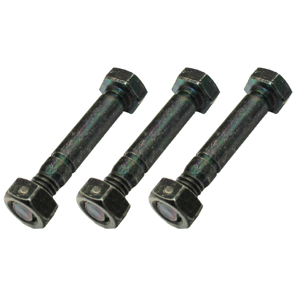 Qty 3: 2" x 5/16" Shear Pin with Nut
 Fits Ariens Replaces 510015