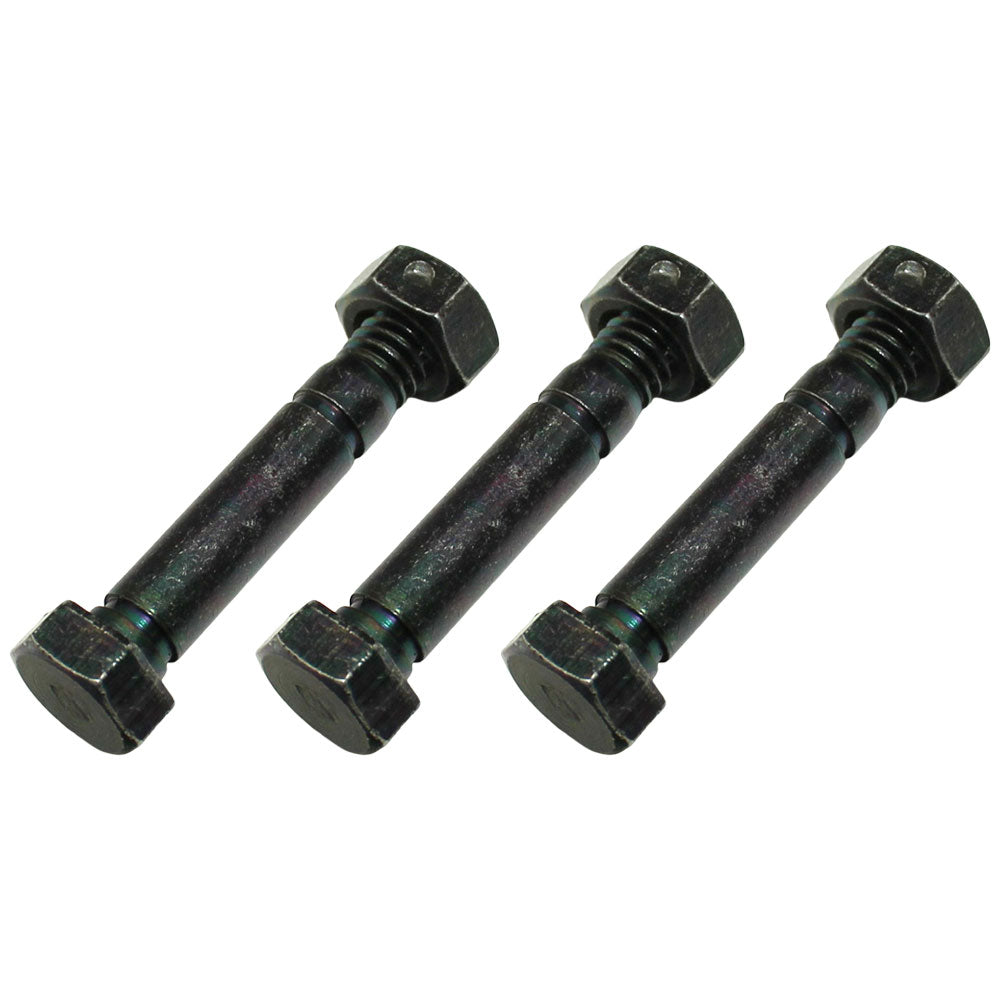 Qty 3: 2" x 5/16" Shear Pin with Nut
 Fits Ariens Replaces 510015