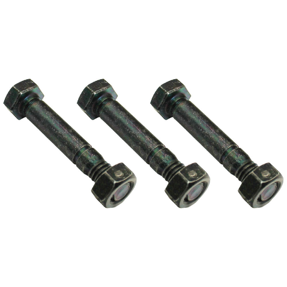 AM122156 (3) 2" x 5/16" Shear Pins w/ Nuts Fits Ariens & Fits John Deere
