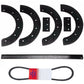Snow Blower Paddles, Scraper and Belt Kit  Fits John Deere Replaces M118007
