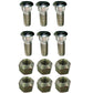 Lug Bolt C5NN1107F Nut C5NN1012B Kit Fits Ford Tractors 8000 9000 8600 9600