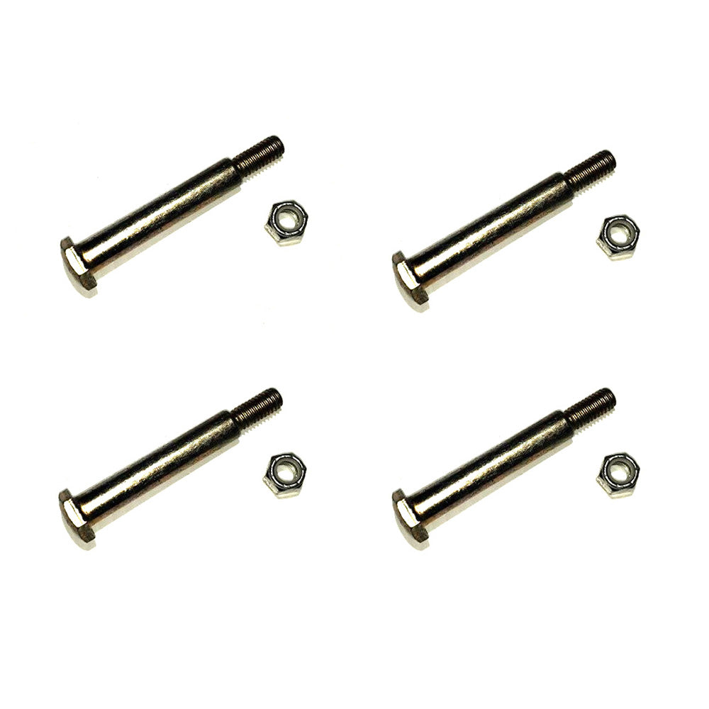QTY 4: Wheel Bolt w/Nut
 Fits Craftsman Replaces 137644