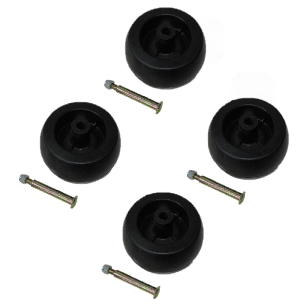 (4) Deck Wheel Bolt & Nut Fits Cub Cadet 753-04856A 75304856A 734-04039 73404039