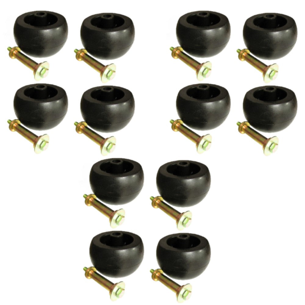 (12) Deck Wheel Hardware Kit fits a WHF 48" 52" Deck Drive LZ 52" 72" Decks