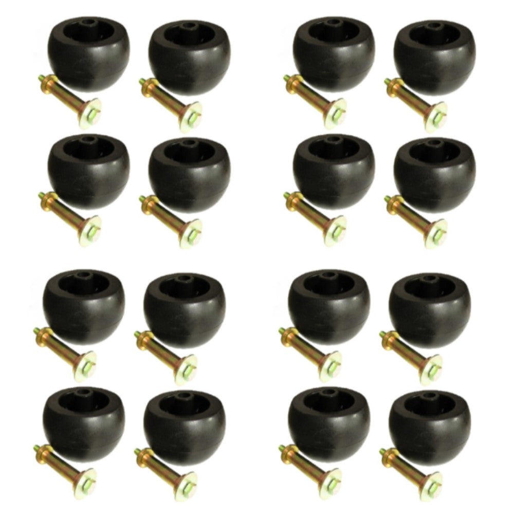 Sixteen (16) Deck Wheel Kits Fits Exmark Fits Toro Fits Husqvarna Fits Bad Boy