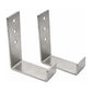Radiator Aluminum Mounting Kit with Pads for Downflow Muscle Car Radiators