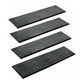 Radiator Aluminum Mounting Kit with Pads for Downflow Muscle Car Radiators