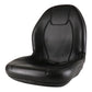 High Back Seat, Black Vinyl for Compact Tractors