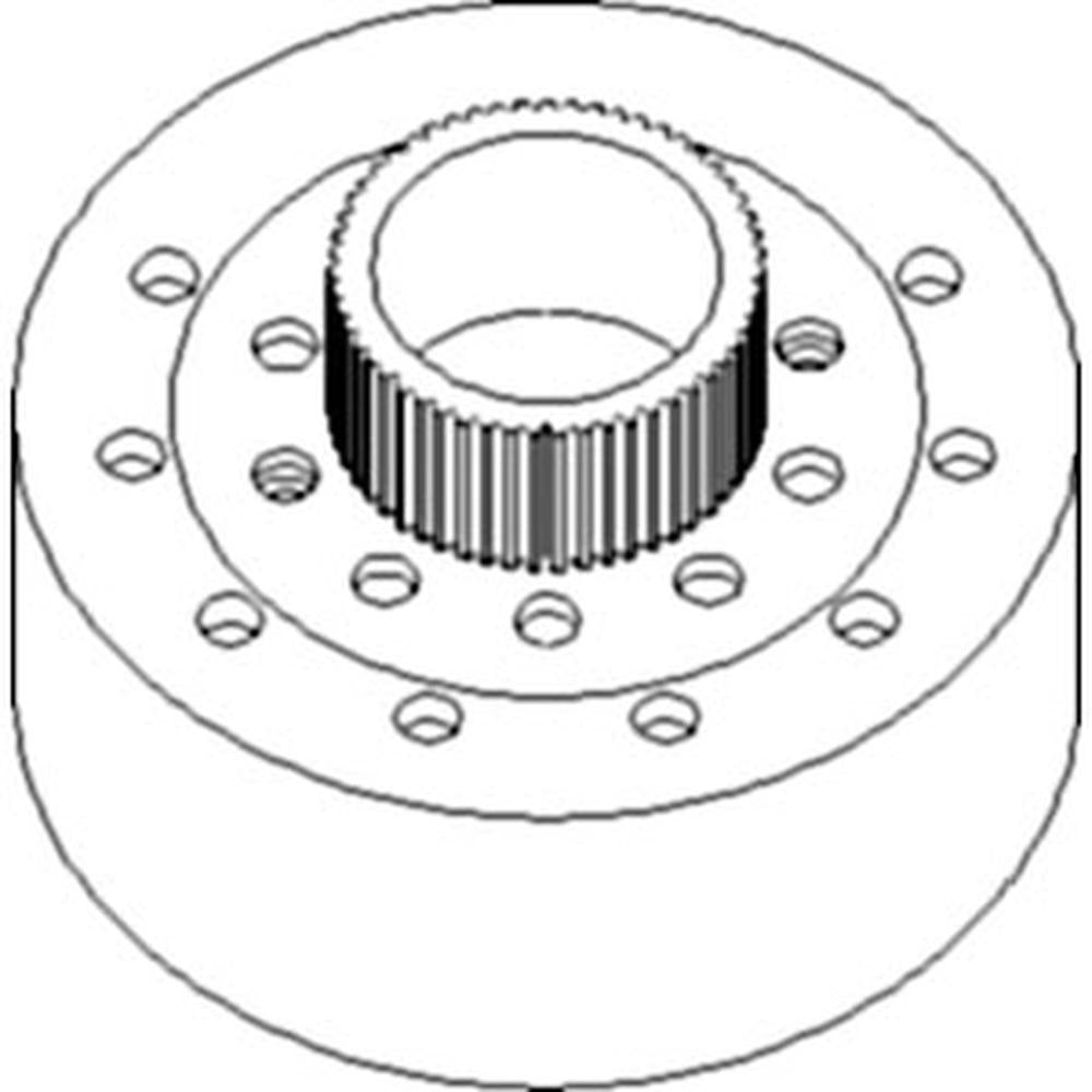WN-L101724-PEX Ring Gear Fits John Deere 3400 3415 3420 3800 6505 6506 6600 6605