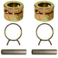 Qty 2: Draft Link Bushing Sets Fits John Deere Replaces L26941