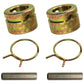 Qty 2: Draft Link Bushing Sets Fits John Deere Replaces L26941