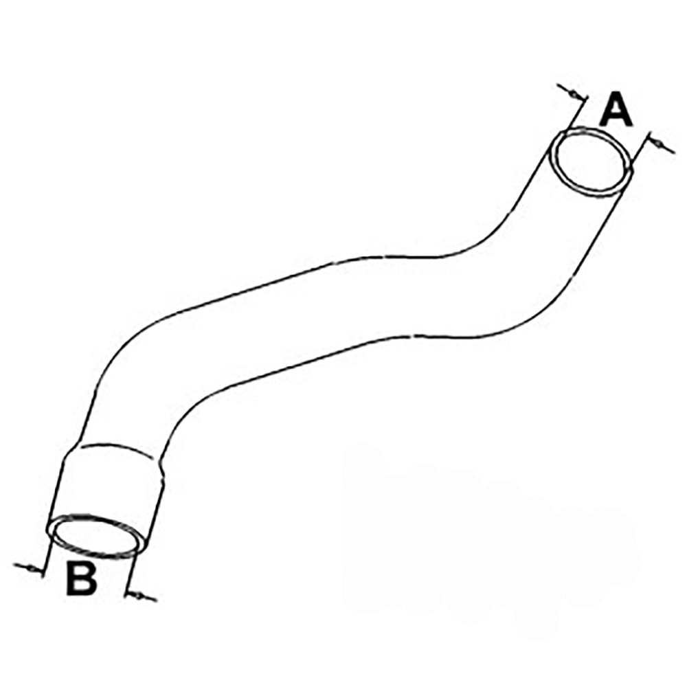 Bottom Radiator Hose Fits John Deere 2940 2950 L34922