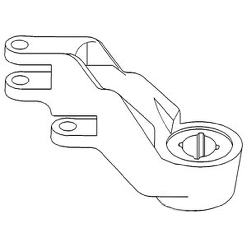LH Steering Arm w/ Dual Steering Cylinders Fits John Deere Models L36442 L36442-