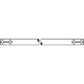 L39324 Fits John Deere Tie Rod Tube 1550 1640 1641 1750 1840 1850 1950 2040