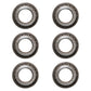 6X ZGZ L44643 L44610 Tapered Roller Bearing Set Wheel Axle Mower Fork Harley