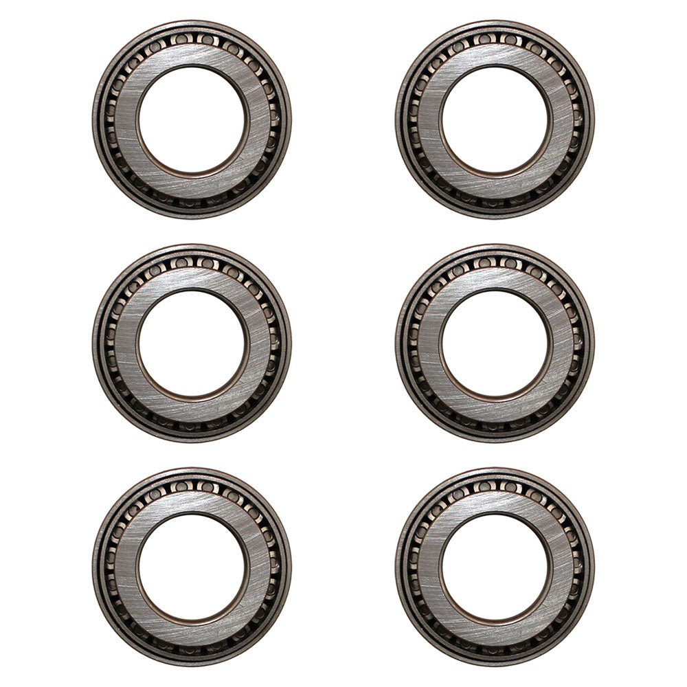 6X ZGZ L44643 L44610 Tapered Roller Bearing Set Wheel Axle Mower Fork Harley