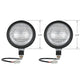 12V Steel Body Headlight Pair 55Watt Fits FARMALL 706 756 806 856 1206 1256 1456