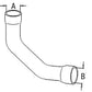 L58793 (1) Bottom Radiator Hose Fits JD Models 1550 1750 1850 1950 2155 2355