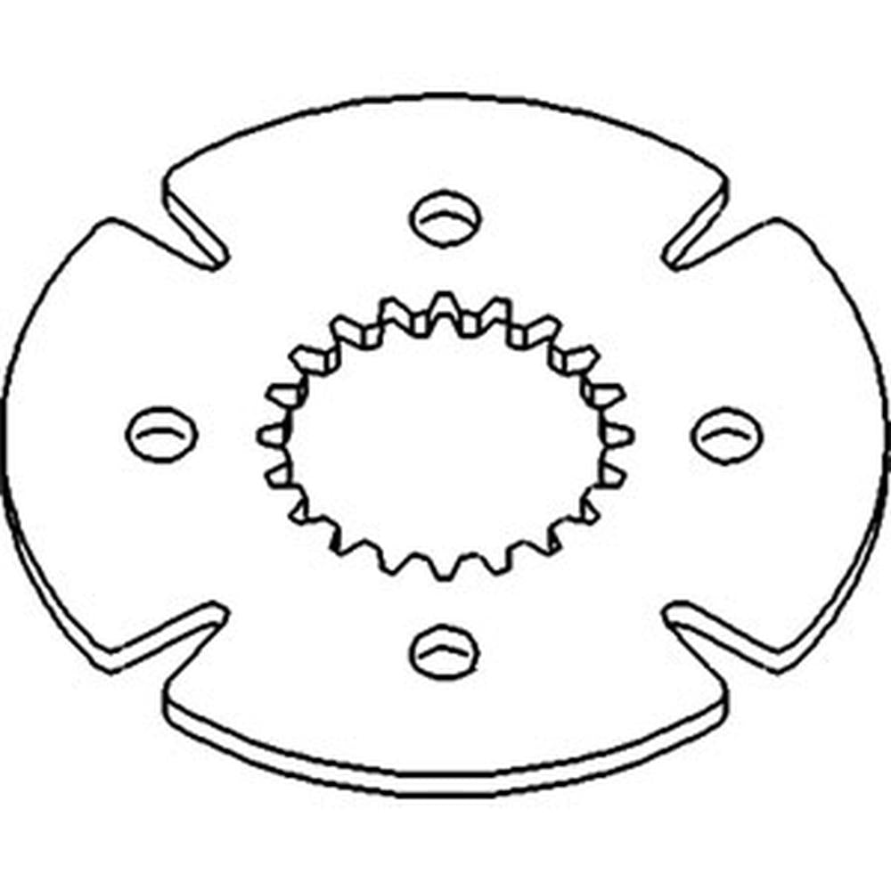 L78682 New Transmission Disc Fits John Deere Tractor 6410 6010 6100 6110 6120 +
