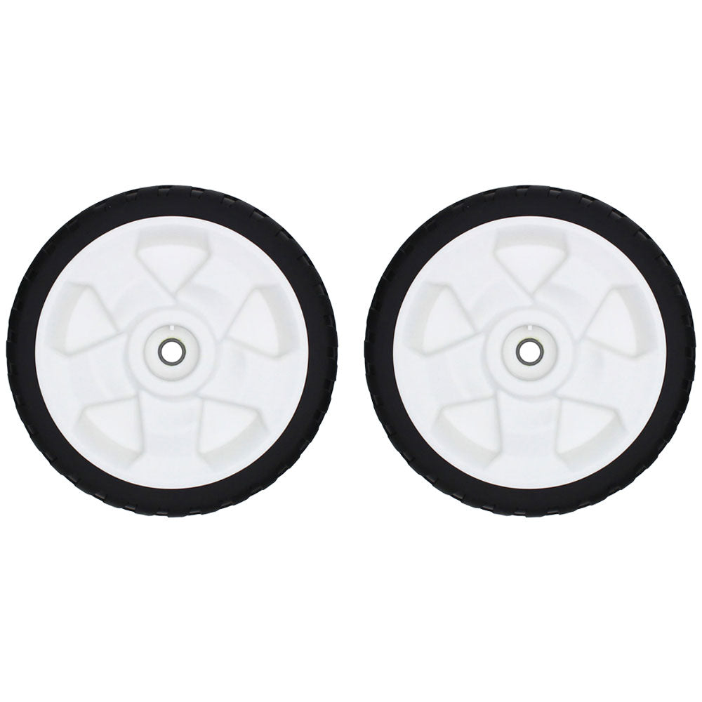 Two (2) 119-0311 Replacement FWD 8 Inch Drive Wheels Fits Toro 22" Recycler Mowe