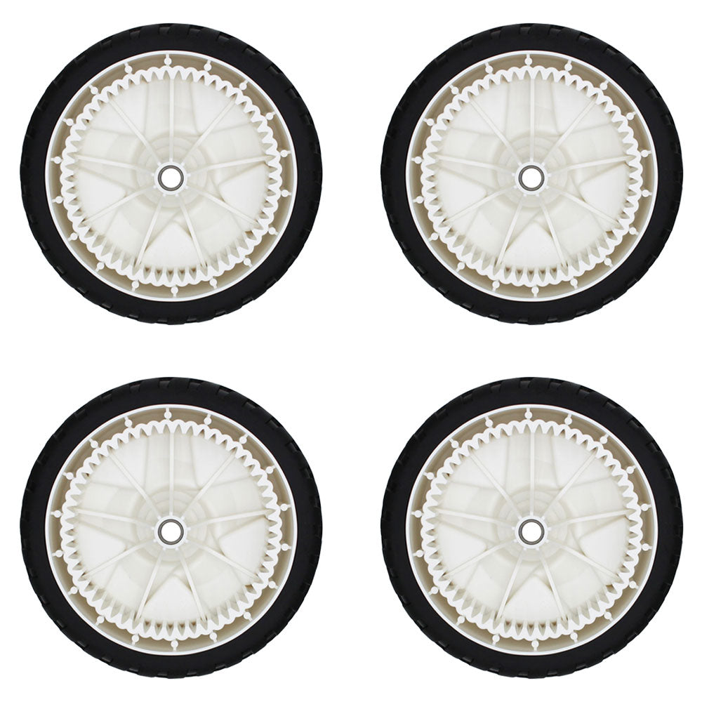 (4) Wheel Set Fits Toro 119-0311 115-2878 137-4832 115-2877 115-2894 137-4833