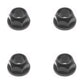 7410225 Four Pack of Hex Flange Bushings Plastic Fits MTD 13514S 13618S 9410225