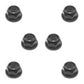Qty 6: (Plastic) Hex Kingpin Flanged Bushing
 Fits MTD Replaces 741-0225
