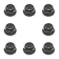 Qty 8: (Plastic) Hex Kingpin Flanged Bushing
 Fits Toro Replaces 112-0347