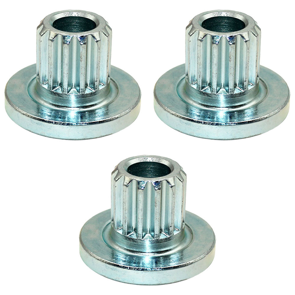 103-303 Three Pack Splined Blade Center Bushing Fits Exmark Splined .94" Center