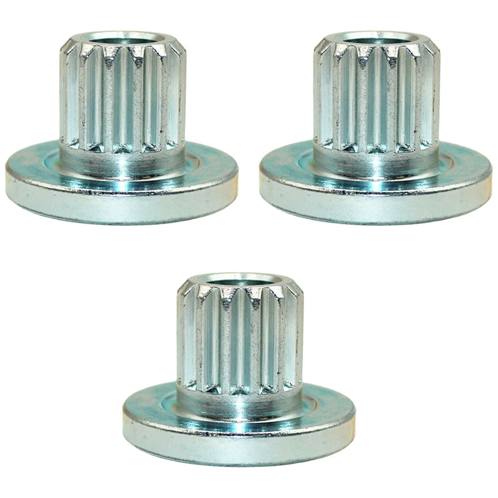 103-3037 Three Replacement  Splined Blade Bushings Fits Exmark
