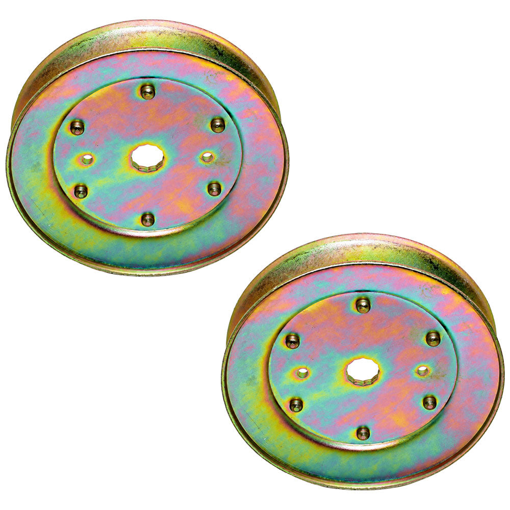 Qty 2: Drive Pulleys Fits Dixon Replaces 44-370