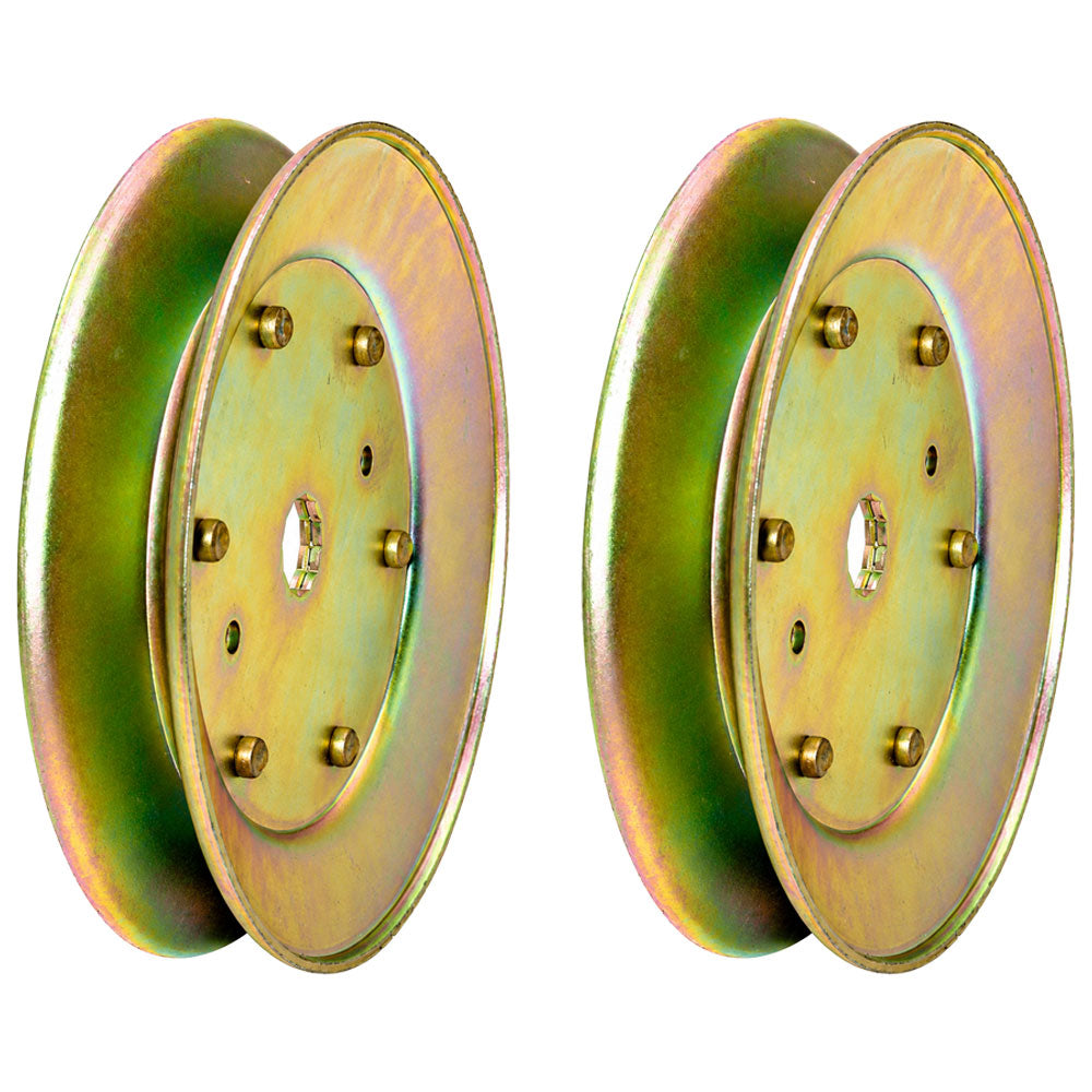 Qty 2: Drive Pulleys Fits Husqvarna Replaces 5321298-61