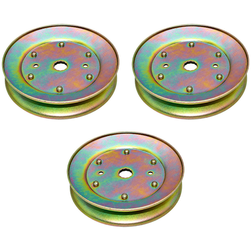 Qty 3: Drive Pulleys Fits Dixon Replaces 44-370