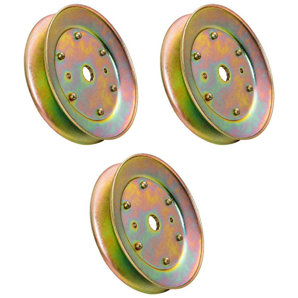 Qty 3: Drive Pulleys Fits Ariens Replaces 21546127