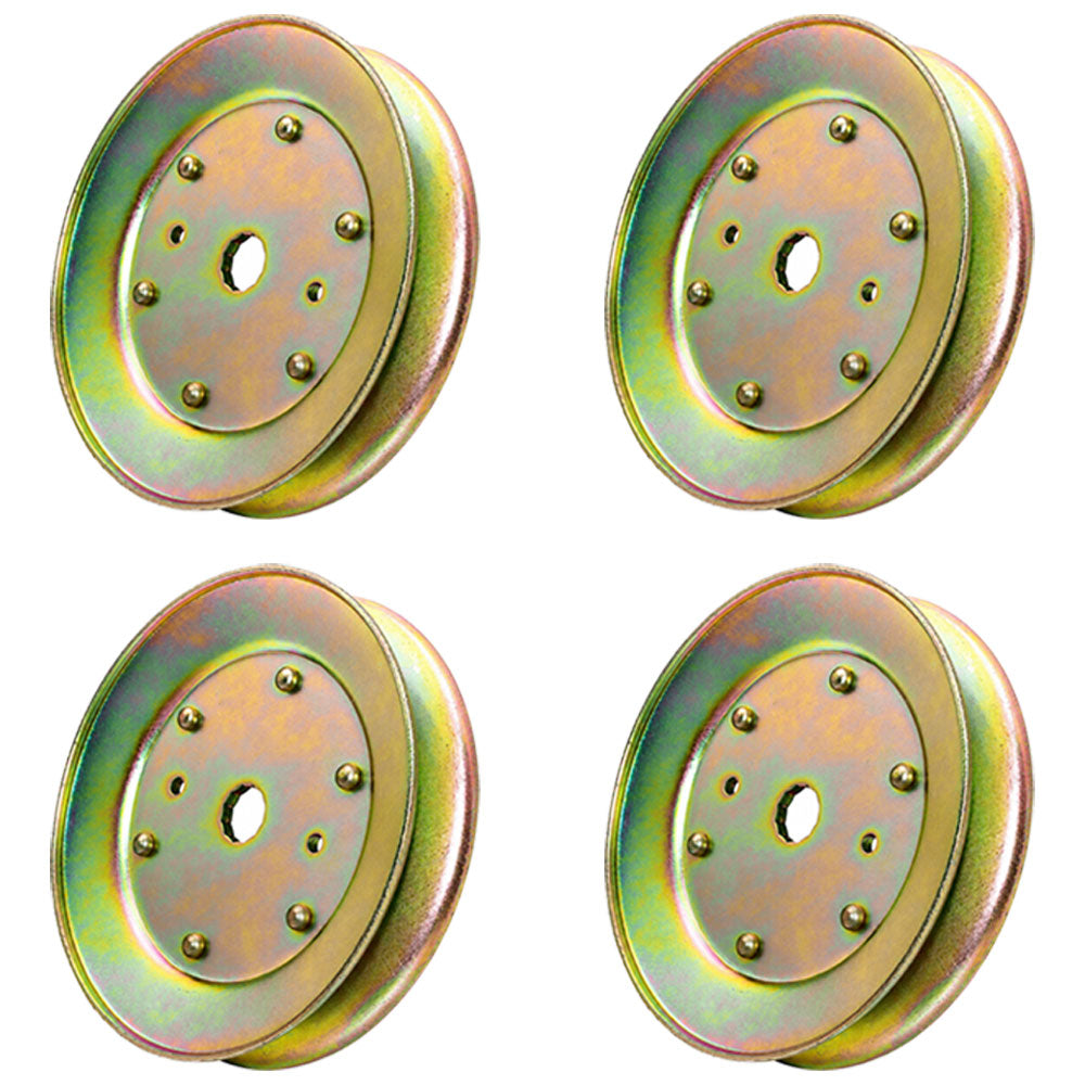 Qty 4: Spindle Pulleys Fits Poulan Replaces 532129861