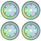 Qty 4: Spindle Pulleys Fits AYP Replaces 129861