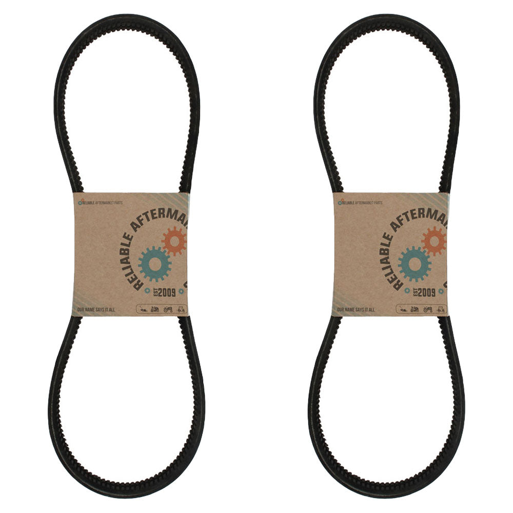 Qty. 2: Drive Belt Fits Bunton Replaces 38523 Made With Aramid