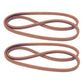 Qty 2: Belt Fits Universal Products Made with Aramid