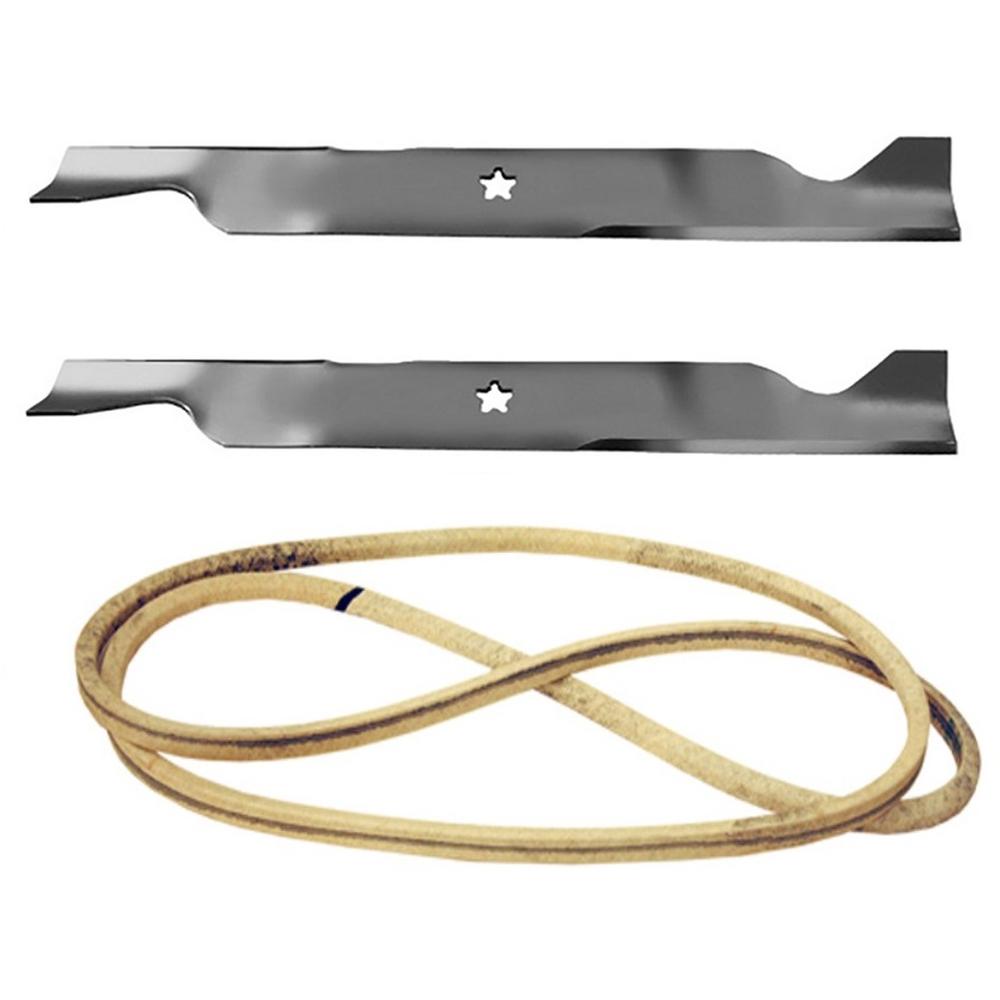 Fits Husqvarna YTH21K46 532405143 532 40 53-80, 584453101 Belt & Blade Kit 46"