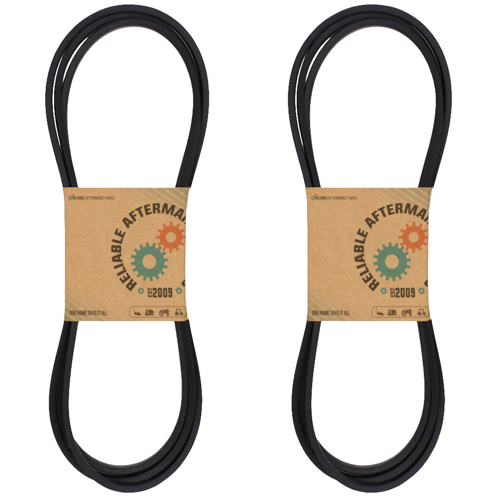 Qty 2: Mower Deck Belt Fits John Deere Replaces GX20571