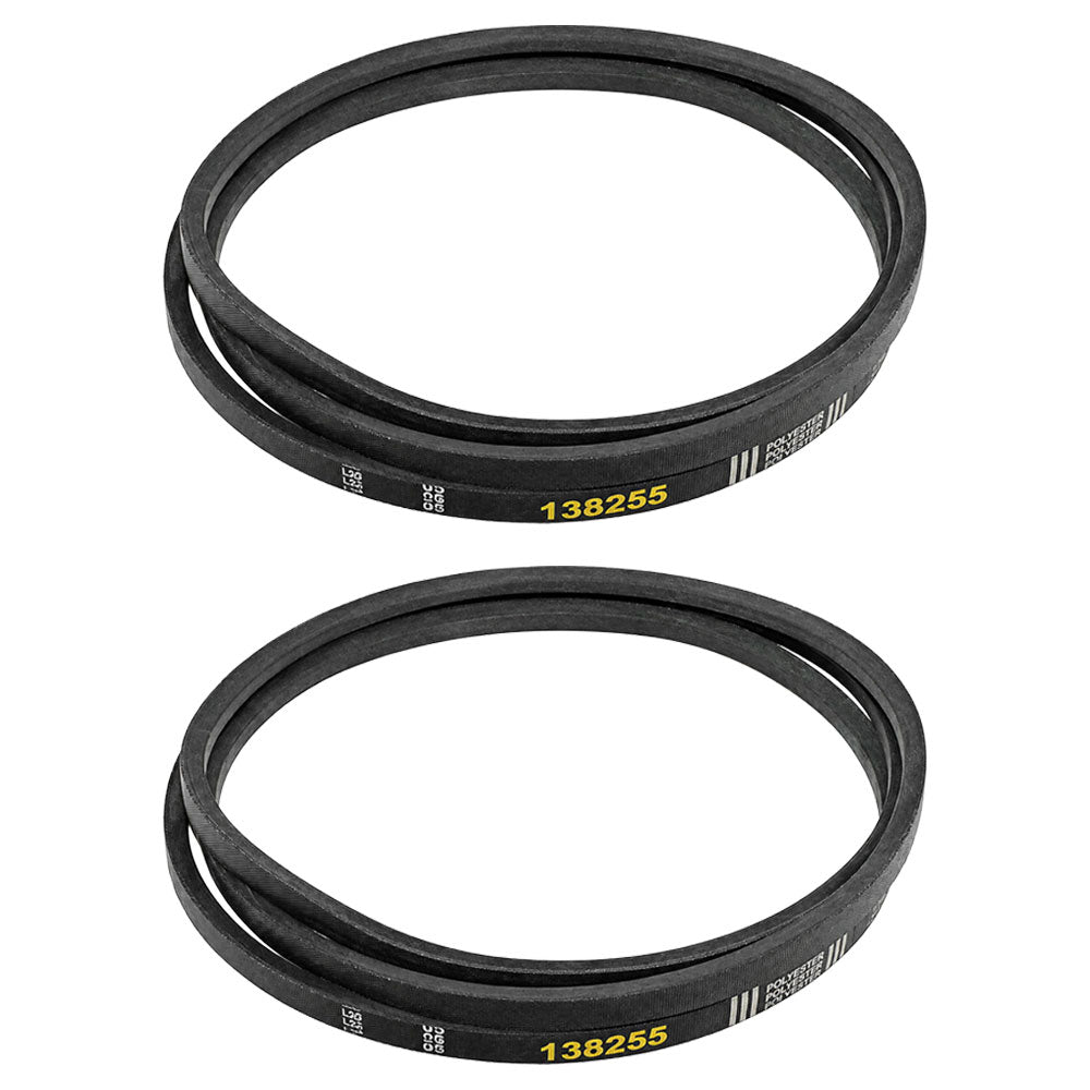 Qty. 2: Drive Belts Fits Murray Replaces 21615