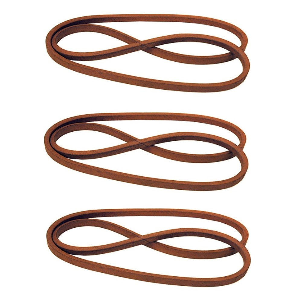 QTY 3: Belt
 Fits Murray Replaces 21615