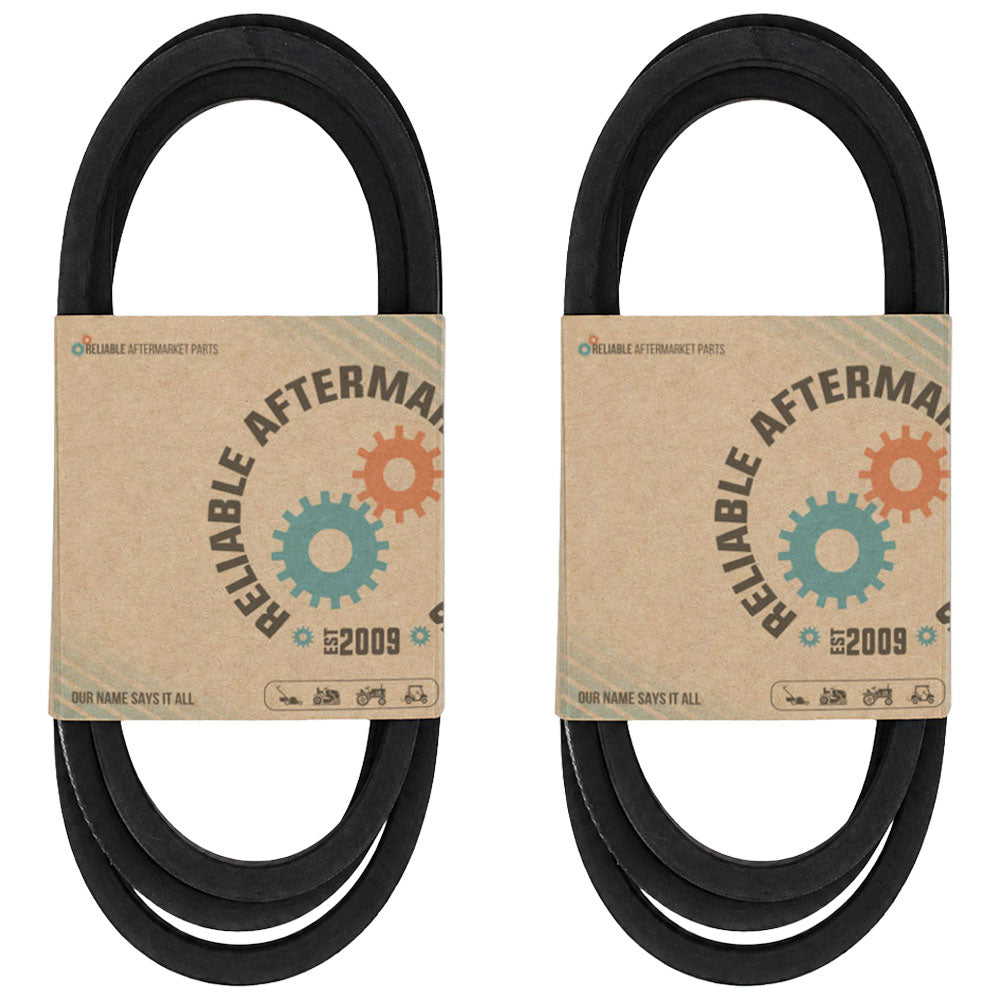 2PK Raptor Belt Fits Craftsman Fits Poulan  Fits Husqvarna 174368 (5/8"x90")