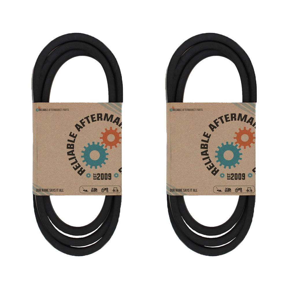 Qty 2: Secondary Deck Belt  Fits Poulan Replaces 1808081