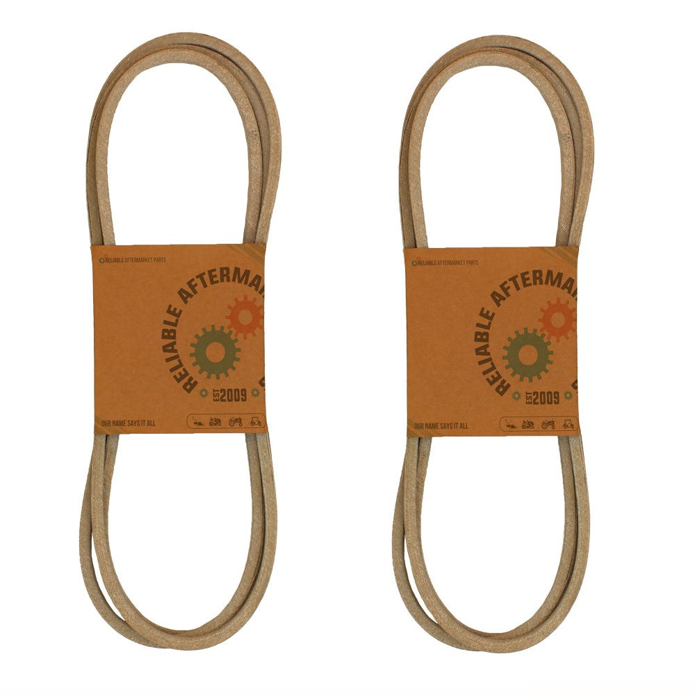 Qty 2: Blade Drive Belt Fits Snapper Replaces 1665638 Made With Aramid